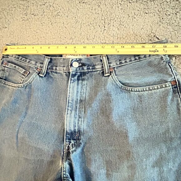 Levis Mens 550 Relaxed Fit Jeans Size 38x30 Measures 36 X 281/2 Workwear Dadcore - Picture 10 of 16